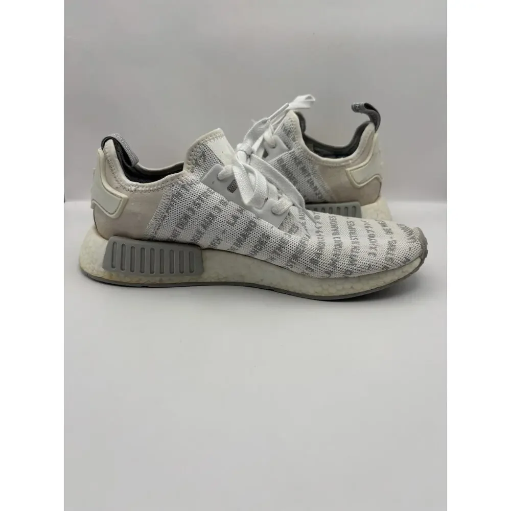 Adidas NMD R1 Whiteout Sneakers Men Size 8.5